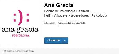 Psicologa Albacete Hellin - Ana Gracia LinkedIn